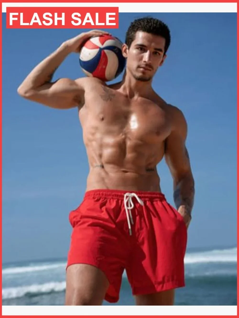 Men's Quick Dry Swim Trunks 5